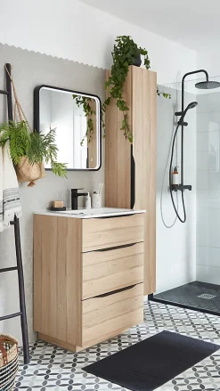 GoodHome Mosaïque Pour Pièce À Vivre|Mosaïque Pour Salle De Bains<Mosaïque gris clair 30x30cm Plain