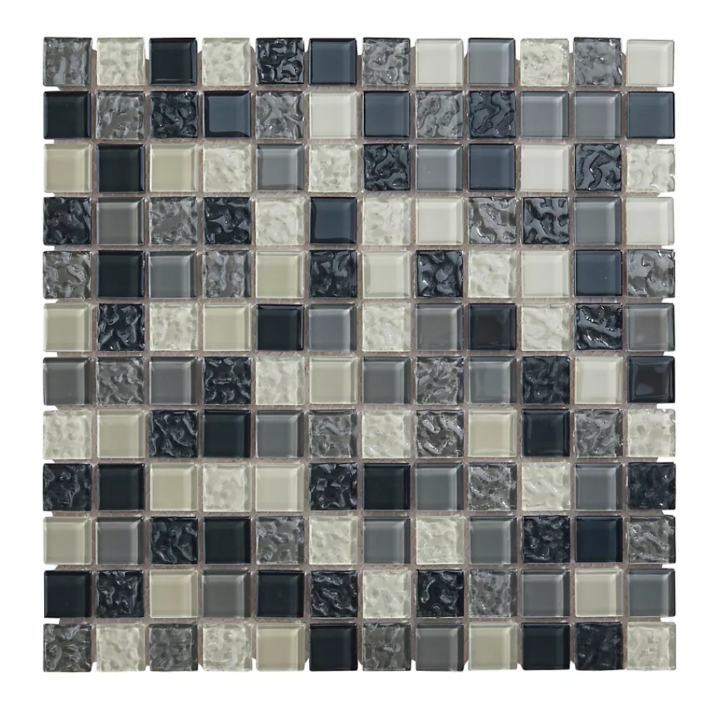 Colours Mosaïque Pour Wc|Mosaïque<Mosaïque gris et blanc 30 x 30 cm Calabria