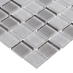 GoodHome Mosaïque|Mosaïque Pour Wc<Mosaïque gris 30x30cm Glina