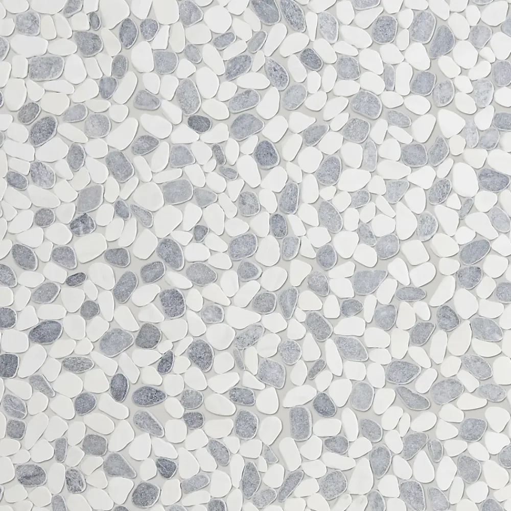 GoodHome Mosaïque ivoire 31,5x31,5cm Malaca- Mosaïque Pour Salle De Bains|Mosaïque Pour Pièce À Vivre