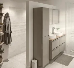 GoodHome Mosaïque ivoire 30x30cm Soft travertin- Mosaïque Pour Douche|Mosaïque Pour Pièce À Vivre
