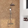 GoodHome Mosaïque miel 30x30cm Rusticwood- Mosaïque Pour Douche|Mosaïque Pour Salle De Bains