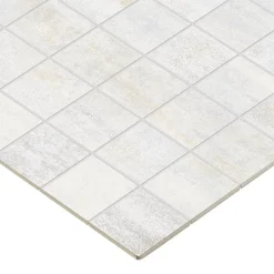 Mosaïque Pour Douche|Mosaïque Pour Wc<Mosaïque murale en grès cérame émaillé blanc mat L.30 x L.30 cm x ép.7,4 mm, Upper