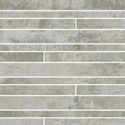 Mosaïque murale en grès cérame émaillé effet béton gris mat L.60 x l.30 cm x ép.8 mm, Malt- Mosaïque|Mosaïque Pour Wc
