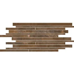 Mosaïque Pour Pièce À Vivre|Mosaïque<Mosaïque murale en grès cérame émaillé effet béton cuivre mat L.60 x l.30 cm x ép.8 mm, Malt
