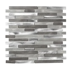 Colours Mosaïque Naplo gris 30 x 30 cm- Mosaïque Pour Wc|Mosaïque Pour Pièce À Vivre