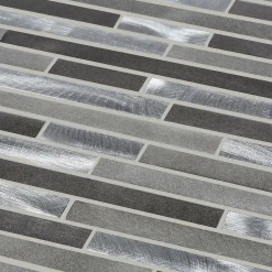 Colours Mosaïque Naplo gris 30 x 30 cm- Mosaïque Pour Wc|Mosaïque Pour Pièce À Vivre