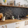 Mat Inter Mosaïque noir 4,7 x 4,7 cm Ben- Mosaïque|Mosaïque Pour Douche