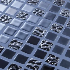 Colours Mosaïque|Mosaïque Pour Wc<Mosaïque noir 30 x 30 cm Flourencia