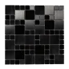 Colours Mosaïque Pour Salle De Bains|Mosaïque<Mosaïque noir 30 x 30 cm Tourino