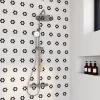 GoodHome Mosaïque Pour Douche|Mosaïque Pour Wc<Mosaïque noir et blanc 30x30cm Glina