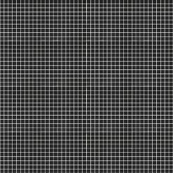 GoodHome Mosaïque noir 30x30cm Perouso- Mosaïque Pour Douche|Mosaïque Pour Wc