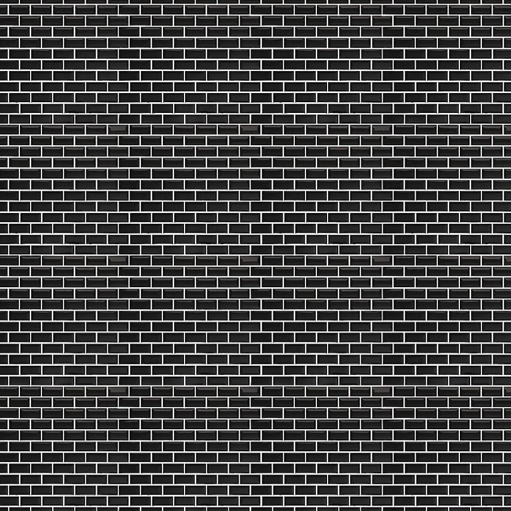GoodHome Mosaïque noir 30x30cm Trentie- Mosaïque Pour Douche|Mosaïque Pour Salle De Bains