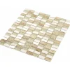 Decoon Mosaïque Pour Salle De Bains|Mosaïque<Mosaïque Pierre / Verre - Beige - 1.5 x 3 cm