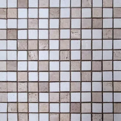 Lux Mosaic Mosaïque Pour Salle De Bains|Mosaïque Pour Douche<Mosaïque pierre naturelle de Salle de Bain et Cuisine Marbre Ares 30x30 cm. Intérieur et extérieur