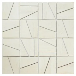 GoodHome Mosaïque Pour Douche|Mosaïque Pour Wc<Mosaïque Pineros beige 30 x 30 cm