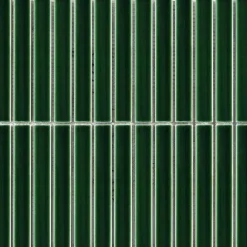 Lux Mosaic Mosaïque pour salle de bains et cuisine Kit-Kat Piano Vert 29,6 x 29,9 cm Intérieur/Extérieur- Mosaïque Pour Salle De Bains|Mosaïque