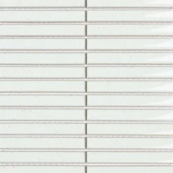 Lux Mosaic Mosaïque pour salle de bains et cuisine Kit-Kat Piano Blanc 29,6 x 29,9 cm Intérieur/Extérieur- Mosaïque