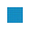 Gioia Materia Carrelage Sol Uni<Mosaïque Pâte de verre UNICOLOR PISCINE CARRÉ couleur : Ebro Anti-dérapant Classe 3 boite de 1.54 m2