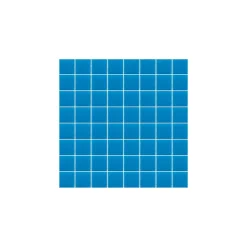 Gioia Materia Carrelage Sol Uni<Mosaïque Pâte de verre UNICOLOR PISCINE CARRÉ couleur : Ebro Anti-dérapant Classe 3 boite de 1.54 m2