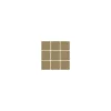 Gioia Materia Carrelage Sol Uni<Mosaïque pâte de verre UNICOLOR CARRÉ 3.8x3.8cm couleur : 328 Anti-dérapant Classe 3 boite de 1.54 m2
