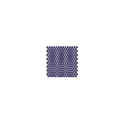 Gioia Materia Carrelage Sol Pour Wc|Carrelage Sol Uni<Mosaïque pâte de verre UNICOLOR HEXAGONE 2.6x2.2cm couleur : 308 Anti-dérapant Classe 3 boite de 2 m2