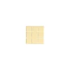 Gioia Materia Mosaïque pâte de verre UNICOLOR CARRÉ 3.8x3.8cm couleur : 332 Anti-dérapant Classe 3 boite de 1.54 m2- Carrelage Sol Pour Wc