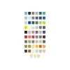 Gioia Materia Mosaïque pâte de verre UNICOLOR HEXAGONE 2.6x2.2cm couleur : 322 Anti-dérapant Classe 3 boite de 2 m2- Carrelage Sol Pour Wc