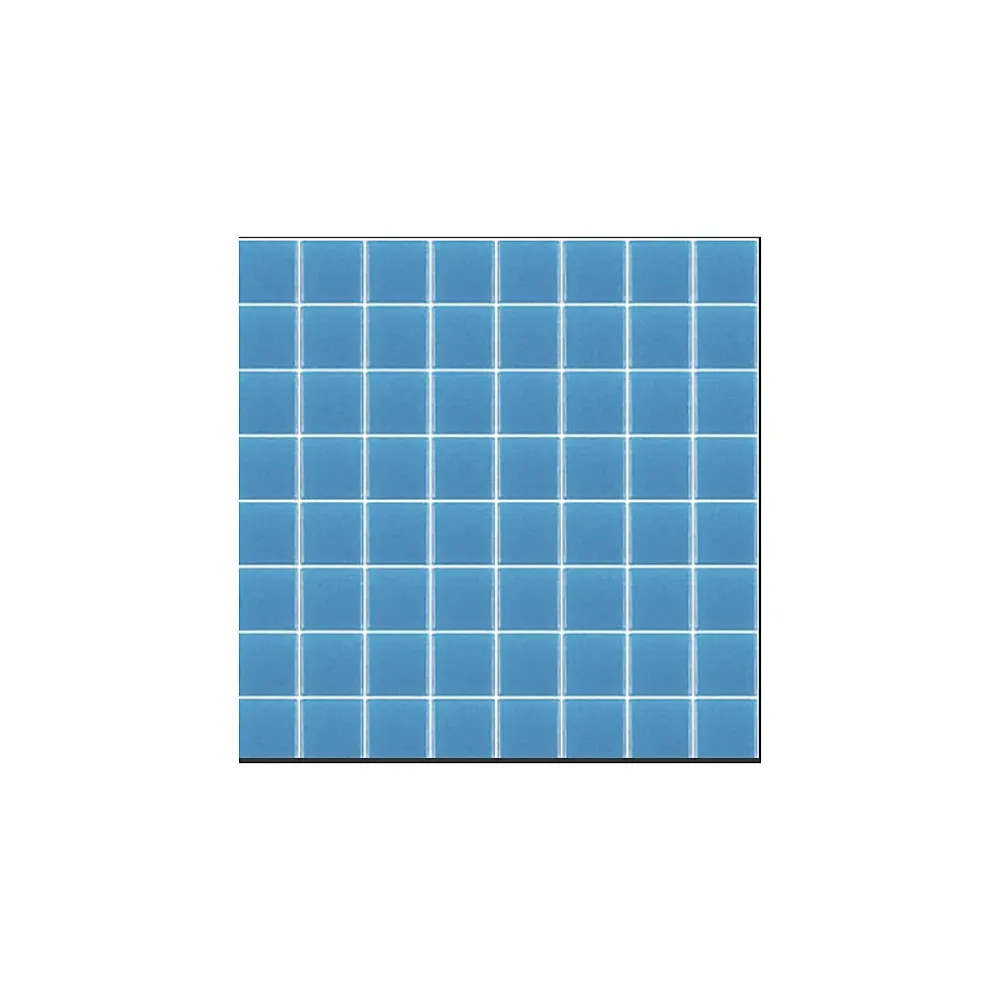 Gioia Materia Carrelage Sol Pour Wc<Mosaïque Pâte de verre UNICOLOR PISCINE CARRÉ couleur : Deva Anti-dérapant Classe 3 boite de 1.54 m2