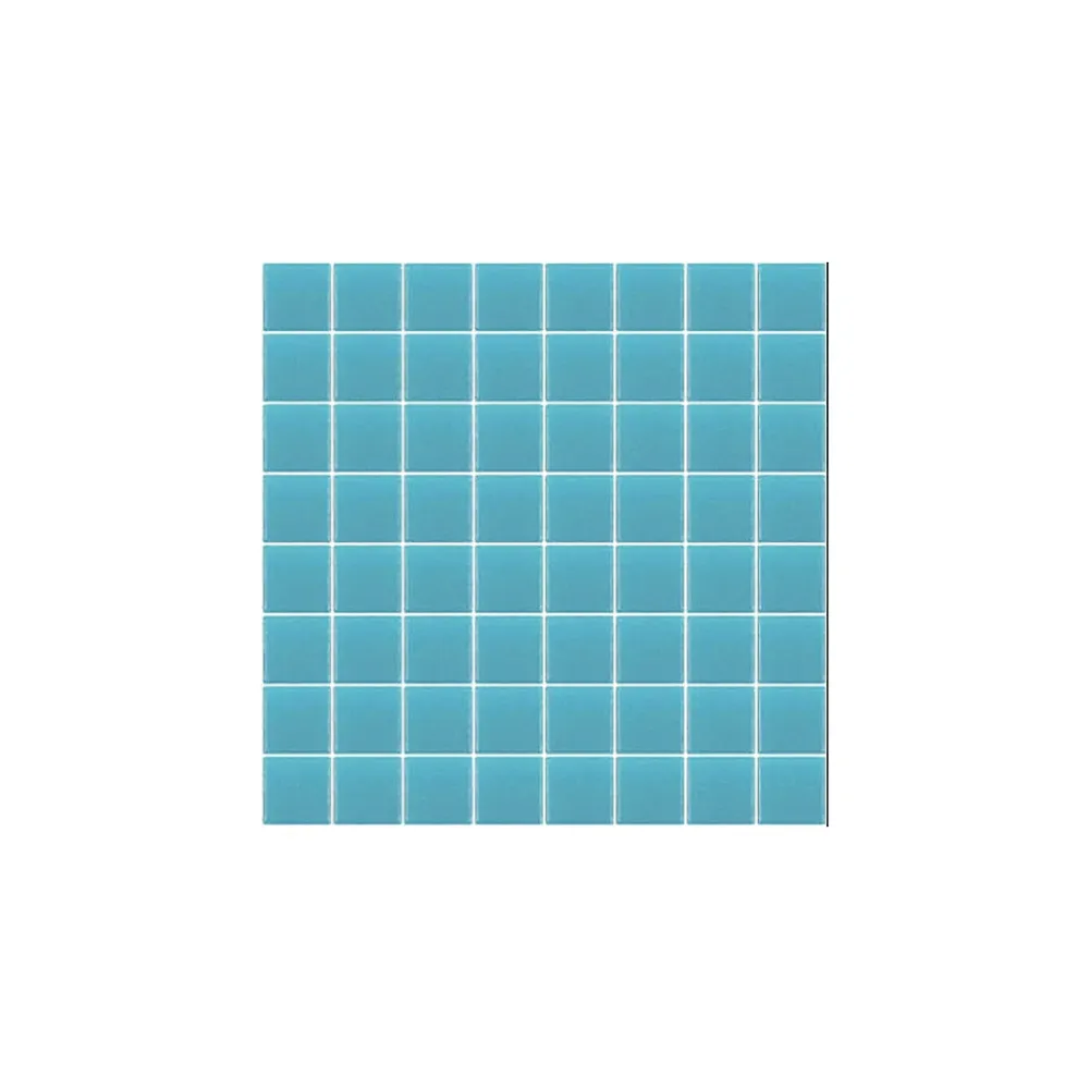 Gioia Materia Carrelage Sol Pour Wc<Mosaïque Pâte de verre UNICOLOR PISCINE CARRÉ couleur : Nansa Brillant / Poli boite de 1.54 m2