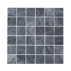 Colours Mosaïque sol et mur anthracite 30 x 30 cm Shaded- Mosaïque Pour Pièce À Vivre|Mosaïque