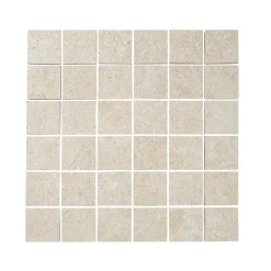 Colours Mosaïque Pour Douche|Mosaïque Pour Salle De Bains<Mosaïque sol et mur beige 30 x 30 cm Soft Lime Stone