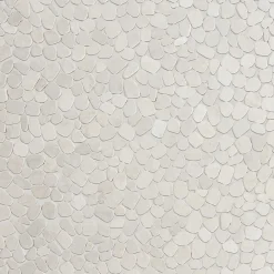 Mosaïque sol et mur en pierre beige L.31 x l.31,5 cm x ép.8 mm, Malaca- Mosaïque Pour Douche|Mosaïque Pour Wc