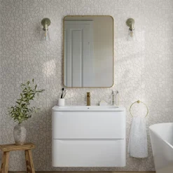 Mosaïque Pour Douche|Mosaïque Pour Wc<Mosaïque sol et mur en pierre beige L.31,5 x 31,5 cm x ép.8 mm, Bohai