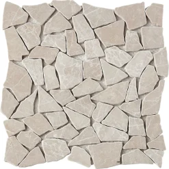 Mosaïque Pour Douche|Mosaïque Pour Wc<Mosaïque sol et mur en pierre beige L.31,5 x 31,5 cm x ép.8 mm, Bohai