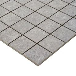 Colours Mosaïque Pour Douche<Mosaïque sol et mur gris 30 x 30 cm Soft Lime Stone