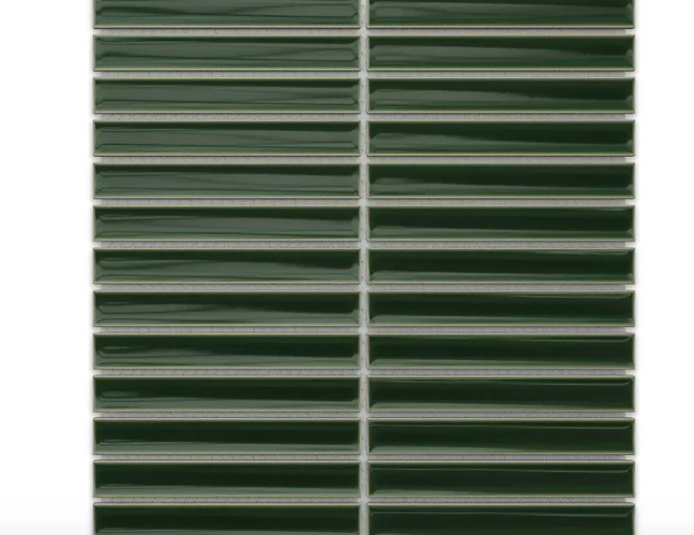Ilcom Mosaïque Pour Douche|Mosaïque Pour Wc<Mosaïque sur résille pour salle de bain et cuisine en céramique 29.6 cm x 30 cm - Emerald piano
