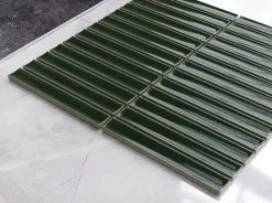 Ilcom Mosaïque Pour Douche|Mosaïque Pour Wc<Mosaïque sur résille pour salle de bain et cuisine en céramique 29.6 cm x 30 cm - Emerald piano