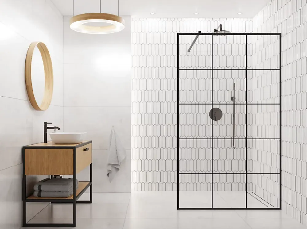 Ilcom Mosaïque sur résille pour salle de bain et cuisine en céramique 29.6 cm x 30 cm- Casablanca- Mosaïque Pour Pièce À Vivre