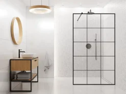 Ilcom Mosaïque|Mosaïque Pour Douche<Mosaïque sur résille pour salle de bain et cuisine en céramique 27.6 cm x 33.2 cm - Marble sparrow