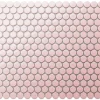 Ilcom Mosaïque|Mosaïque Pour Douche<Mosaïque sur résille pour salle de bain et cuisine en céramique 29.3 cm x 31.7 cm - Pink panther