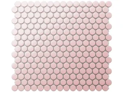 Ilcom Mosaïque|Mosaïque Pour Douche<Mosaïque sur résille pour salle de bain et cuisine en céramique 29.3 cm x 31.7 cm - Pink panther
