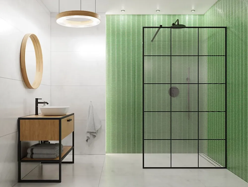 Ilcom Mosaïque sur résille pour salle de bain et cuisine en céramique 29.0 cm x 28.2 cm - Greenpeace- Mosaïque Pour Salle De Bains|Mosaïque Pour Douche