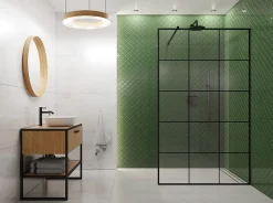Ilcom Mosaïque Pour Wc|Mosaïque Pour Pièce À Vivre<Mosaïque sur résille pour salle de bain et cuisine en céramique 27.5 cm x 25.2 cm- Arab emerald