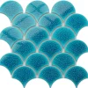 Ilcom Mosaïque Pour Salle De Bains|Mosaïque<Mosaïque sur résille pour salle de bain et cuisine en céramique - 28.5 cm x 29.0 cm - Adriatic wave