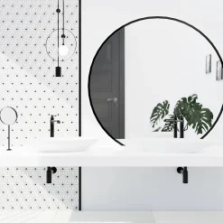 Ilcom Mosaïque|Mosaïque Pour Wc<Mosaïque sur résille pour salle de bain et cuisine en céramique 29.4 cm x 30.7 cm - Origami