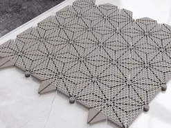 Ilcom Mosaïque|Mosaïque Pour Wc<Mosaïque sur résille pour salle de bain et cuisine en céramique 29.4 cm x 30.7 cm - Origami