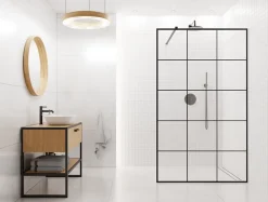 Ilcom Mosaïque Pour Douche|Mosaïque<Mosaïque sur résille pour salle de bain et cuisine en céramique 30.2 cm x 30.2 cm - White chaturanga