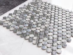 Ilcom Mosaïque Pour Pièce À Vivre<Mosaïque sur résille pour salle de bain et cuisine en céramique 29.3 cm x 31.7 cm - Oscar Wilde