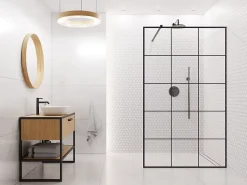 Ilcom Mosaïque Pour Salle De Bains|Mosaïque<Mosaïque sur résille pour salle de bain et cuisine en céramique 29.7 cm x 26.2 cm - White hexagon